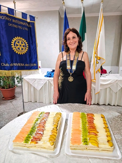 SCALEA. Passaggio di consegne al Rotary Club Riviera dei Cedri: la presidenza passa a Luisa Bruni. 