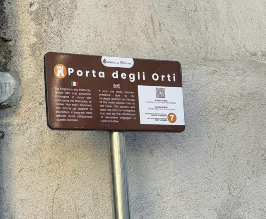 BELVEDERE MARITTIMO: PARTE L’INSTALLAZIONE DELLA NUOVA SEGNALETICA TURISTICA INTERATTIVA