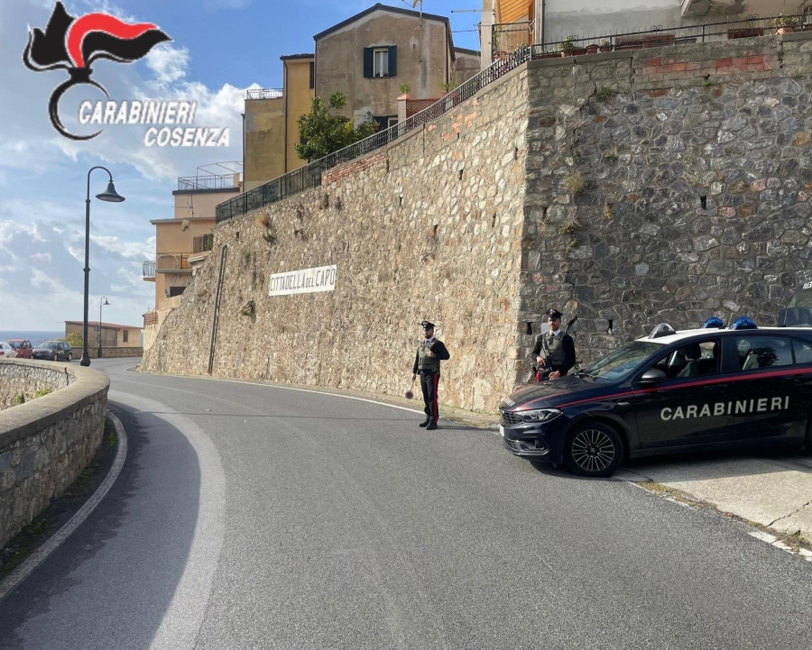 BONIFATI. Arrestati dai Carabinieri della Stazione di Cittadella del Capo perchè trovati in possesso di cocaina.  